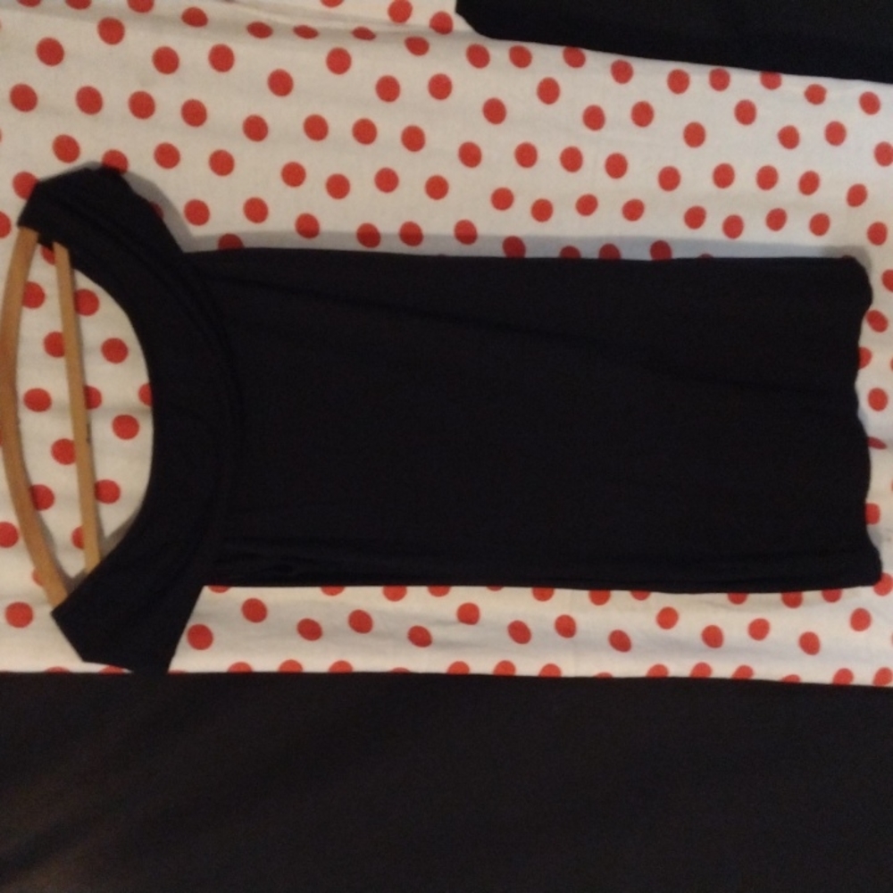 Nasty Gal  black cowl neck off the shoulder bodycon mini dress USA size 8